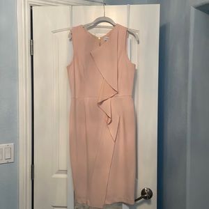 Blush pink Calvin Klein dress size 10